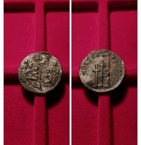 Medaglia devozionale votiva - medaglia,
