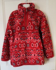 Top in pile mezzo collo zip