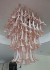 lampadario 16 luci "tulipano" La Murrina 200 Petali. La base ottone 50x50