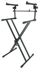 Rockville RKS42X X-Stand supporto tastiera a 2 livelli con sgancio rapido adatto per Kawai MP7SE