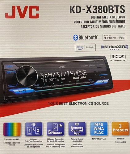 Nuovo jvc x380bts - jvc, kd-x380bts