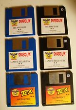 SIMULMONDO - AMIGA/PC  TEX n°4 - DIABOLIK n°5 e 6