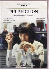 PULP FICTION DVD Quentin Tarantino Uma Thurman Editoriale con Booklet Ottimo