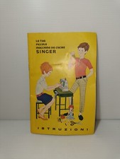 Libretto di istruzioni Singer