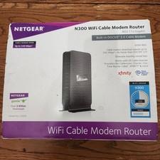 Netgear N300 WiFi cable Modem