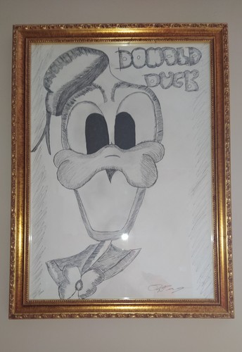 Quadro dipinto walt disney - quadro,dipinto,