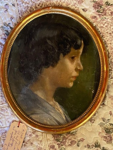 Quadro dipinto olio francia - dipinto,