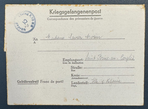 Ww2 cartolina prigioniero - -,