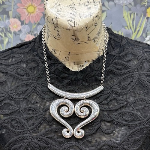 Collana cuore rotolo brighton - collana,