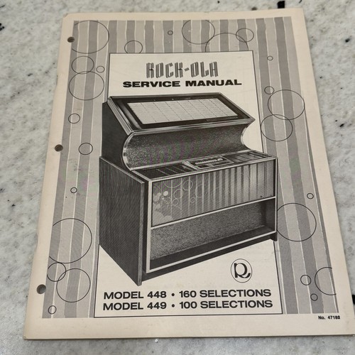 Rock ola 448 449 jukebox - 448,