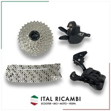 GRUPPO KIT CAMBIO MTB 7 10 VELOCITA 11 40 CAMBIO CATENA COMANDO CASSETTA PIGNONI