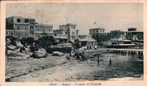 Cartolina anzio roma - cartolina,