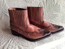 Stivali da cowboy in pelle