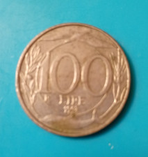 Rara moneta lire 100 turrita - moneta,