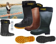 Stivali da lavoro in gomma PVC per uomo impermeabili, pesca, caccia, pioggia