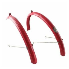 Coppia parafanghi rossi per
