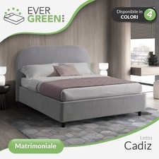 Letto contenitore matrimoniale o una piazza e mezza CADIZ - Evergreenweb
