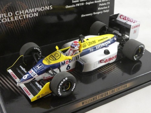 Minichamps williams fw11 - williams, #6