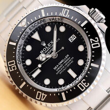 OROLOGIO 2023 NUOVO CARD ROLEX SEA-DWELLER DEEPSEA 136660 44MM ACCIAIO CERAMICA NERO