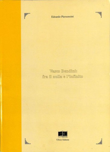 Vasco bendini fra - il, e