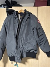 PARKA CANADESE CANADA GOOSE DONNA CHILLIWACK BOMBER PELLICCIA DI COYOTE SELVATICO