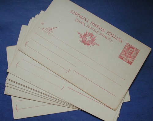 Cartolina postale italiana - postale,