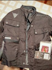 Dainese Tempest D-Dry Giaccia Moto per Donna, Taglia 44 - Nera/Dark Gull Gray