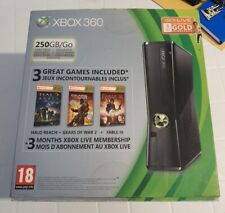 Microsoft Xbox 360 Slim 4GB Console - Nera