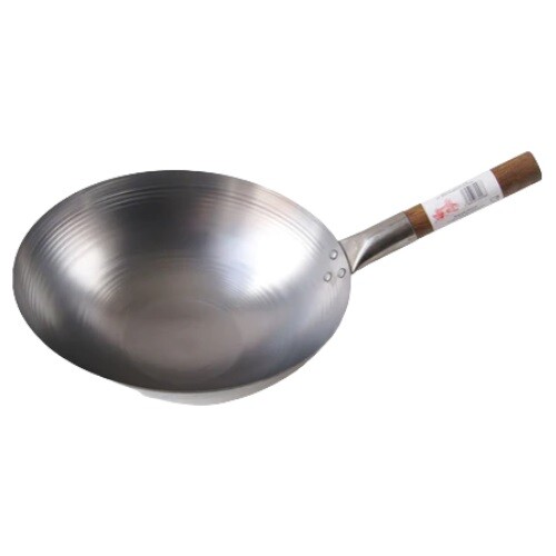 Wok acciaio carbonio base - acciaio, al
