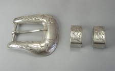 Fibbia per cintura argento