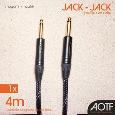 Cavo mogami 2524 jack - +,