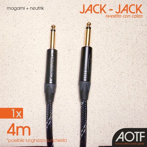 Cavo mogami 2524 jack - cavo, +