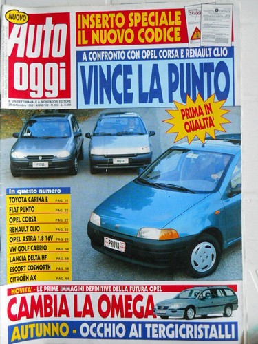 Auto oggi 356 1993 lancia - oggi,