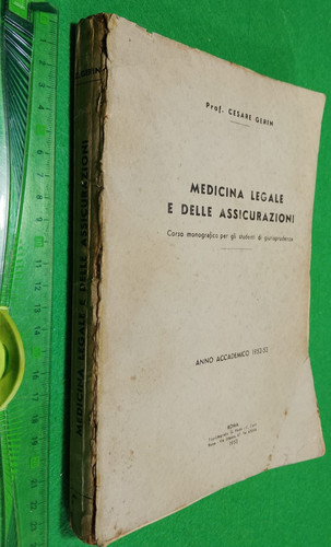 Libro medicina legale - libro;,