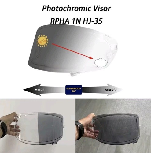 Lente visiera per hjc rpha - visiera, 1n