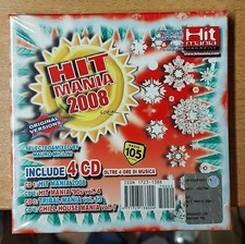 CD HIT MANIA 2008 4 CD NUOVO