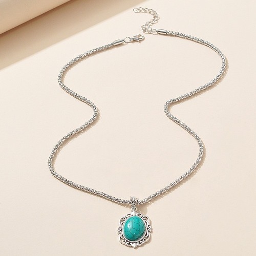 Collana turchese semplice - , ed