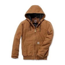 CARHARTT 104050 giacca giubbotto giaccone bomber cotone robusto lavoro cappuccio