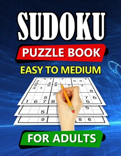 Sudoku puzzle book easy - easy, to