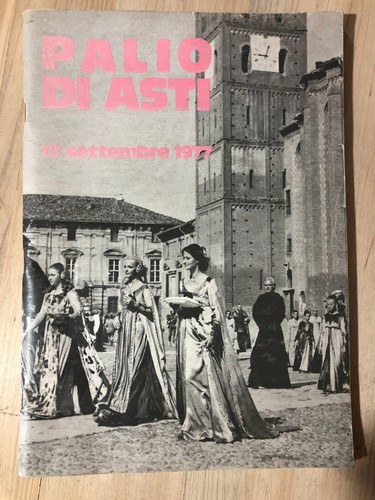 Rivista magazine palio asti - palio, di
