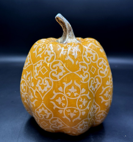 Statuina zucca ceramica