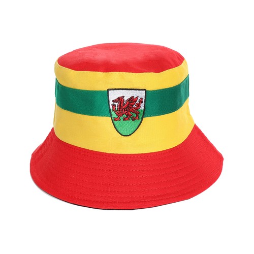 Cappello nero bucket galles - cappello,