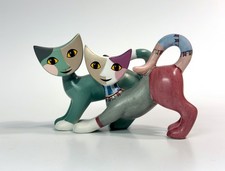 Statuina porcellana gatti