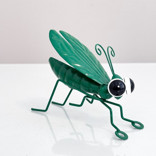 Cavalletta metallo verde - metallo,