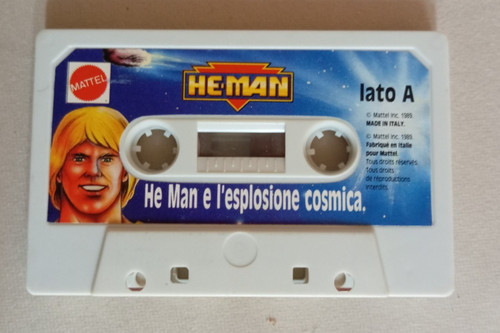 Man rara cassetta mattel - he-man,