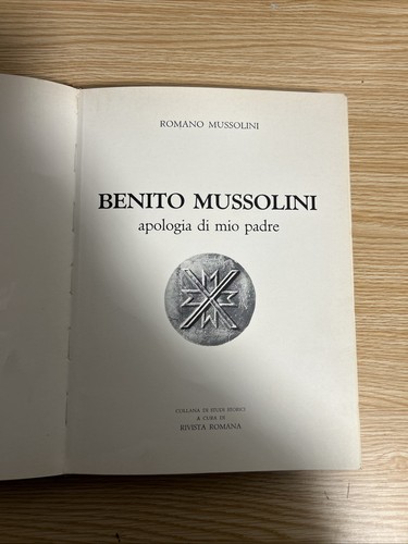 Benito mussolini apologia di - "benito,