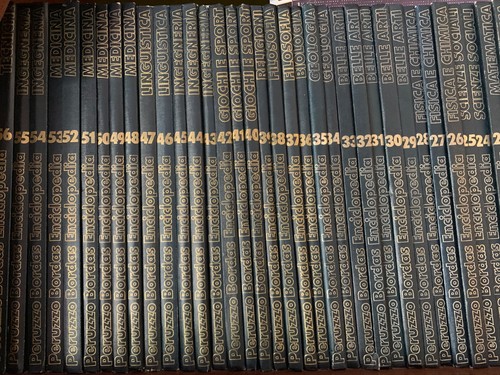 Enciclopedia peruzzo bordas - peruzzo,