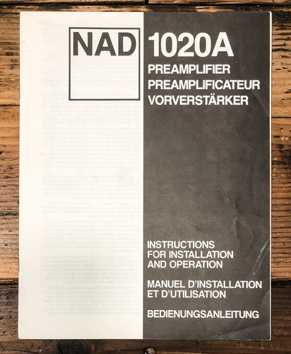Nad modello 1020a 1020 - 1020a,