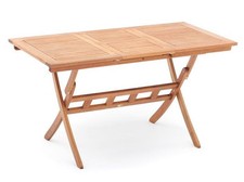 Tavolo pieghevole in legno di