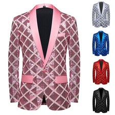 Blazer uomo casual a quadri